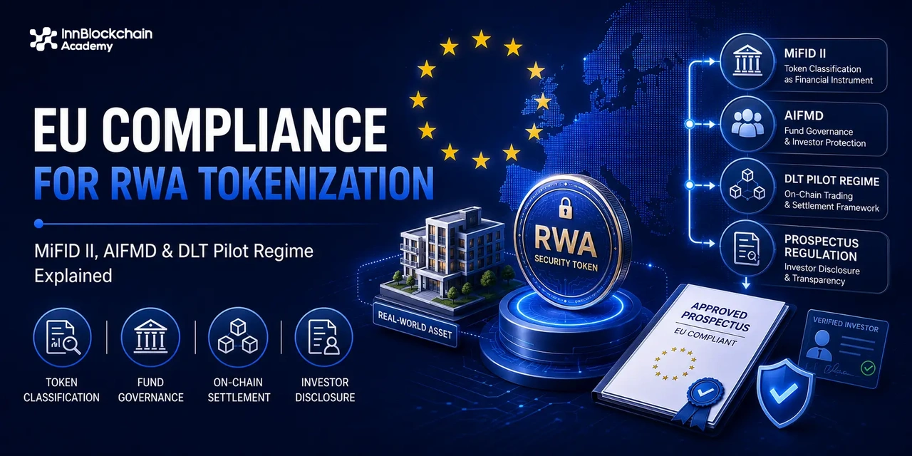 EU Compliance for RWA Tokenization: MiFID II, AIFMD & DLT Pilot Regime Explained