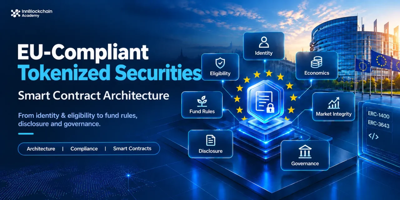 EU-Compliant Tokenized Securities: Smart Contract Architecture
