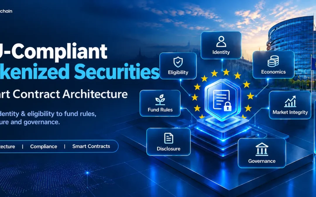 EU-Compliant Tokenized Securities: Smart Contract Architecture